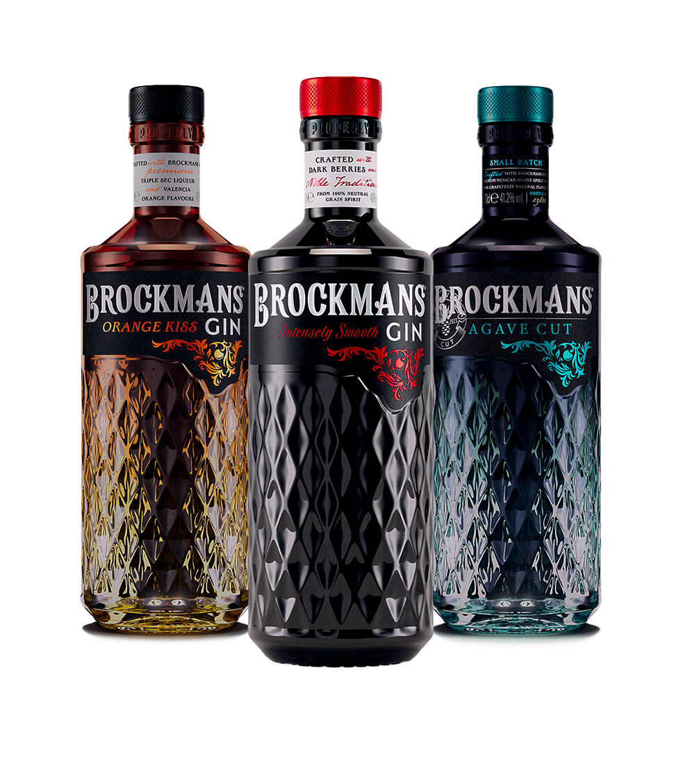 Brockmans Gin bottles